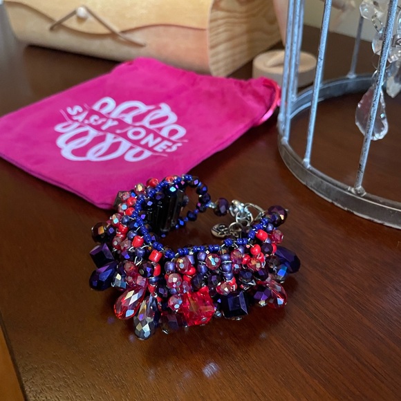 Sassy Jones Rochinda Glass Bracelet - Picture 3 of 5